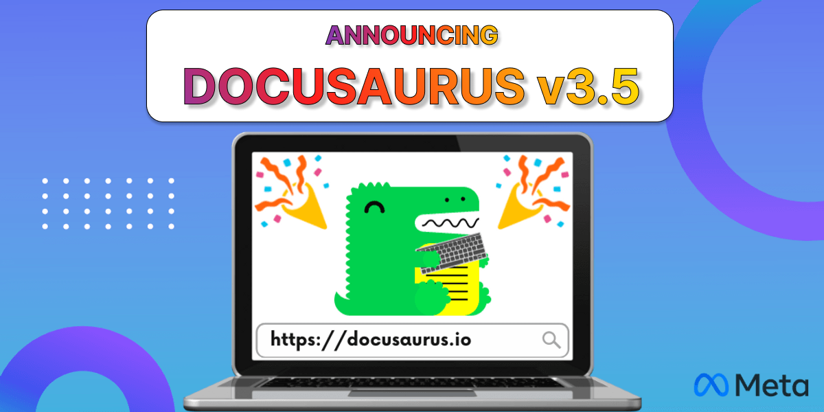 Carte sociale d'article de blog de Docusaurus